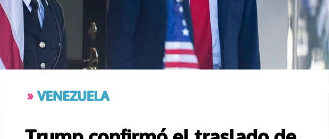 VENEZUELA: Trump confirmó el traslado de Maduro a Nueva York y celebró la captura como un “ataque espectacular”